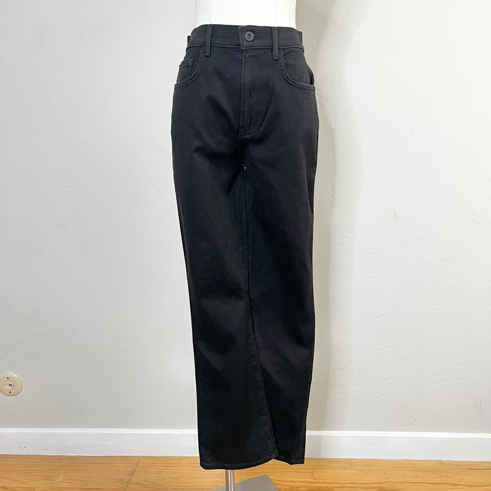 Proenza Schouler Jeans Black Denim High Waisted Size 27 Boot Cut
